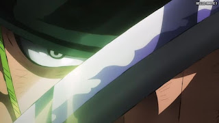 ワンピースアニメ 1046話 ロロノア・ゾロ Roronoa Zoro | ONE PIECE Episode 1046