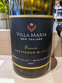 Villa Maria Wairau Valley Reserve Sauvignon Blanc 2021