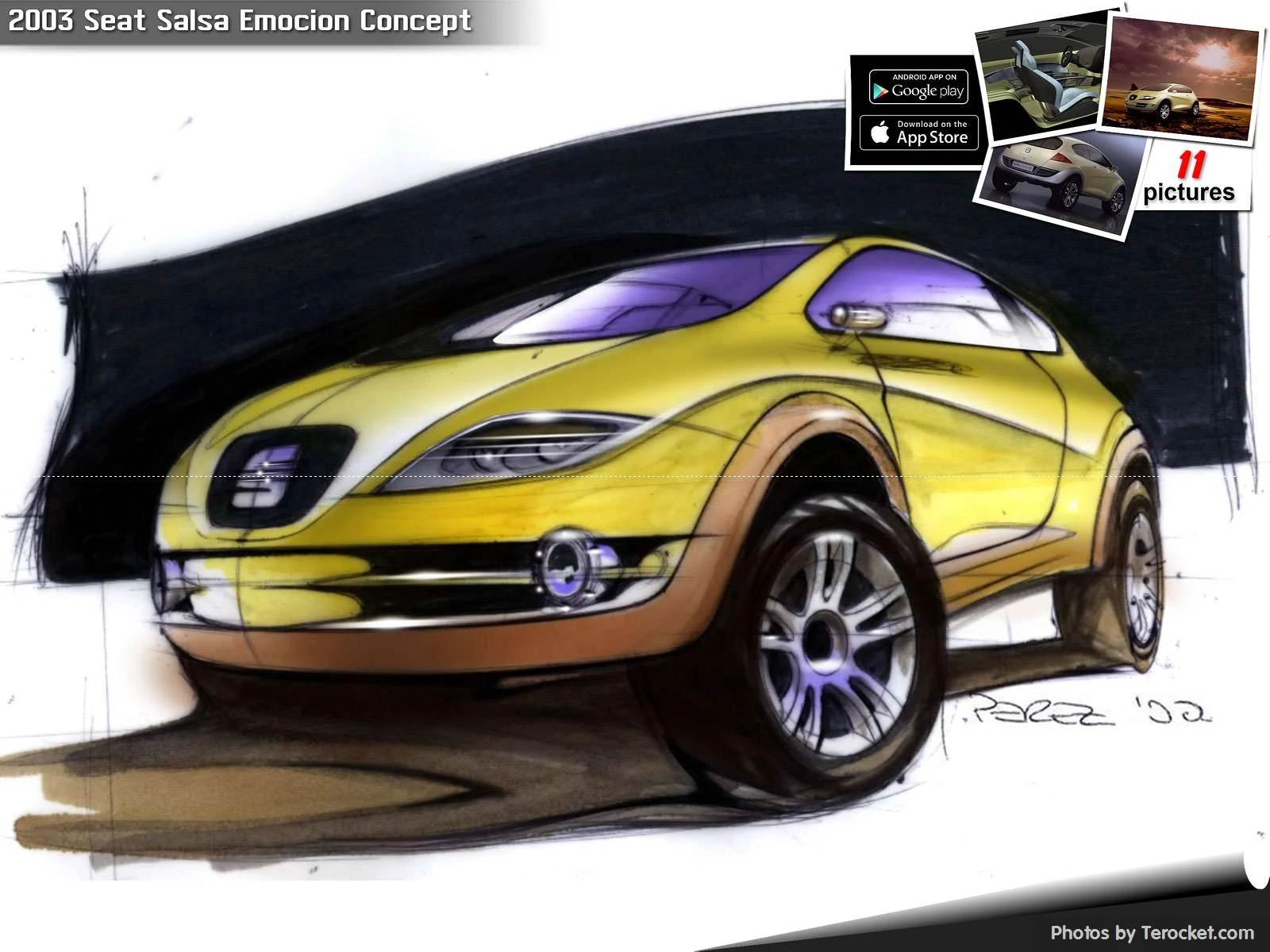 Hình ảnh xe ô tô Seat Salsa Emocion Concept 2003 & nội ngoại thất