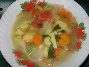 Bahan untuk memasak sayur sop yang enak: