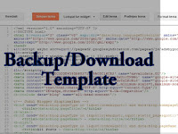 Cara Backup Template Blog Sendiri