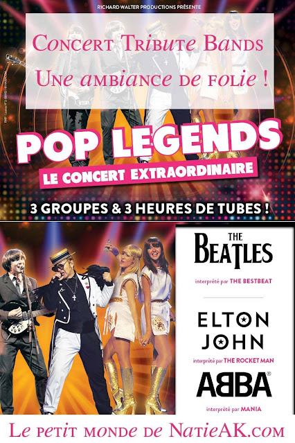 Concert Pop Legends Tribute Festival Paris avis