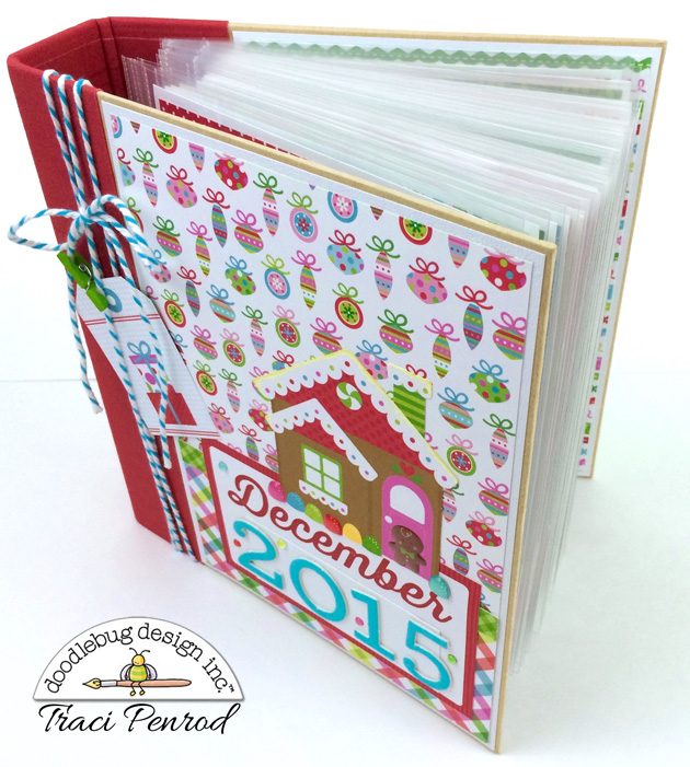 December Daily Style Christmas Scrapbook Album By Artsy Albums