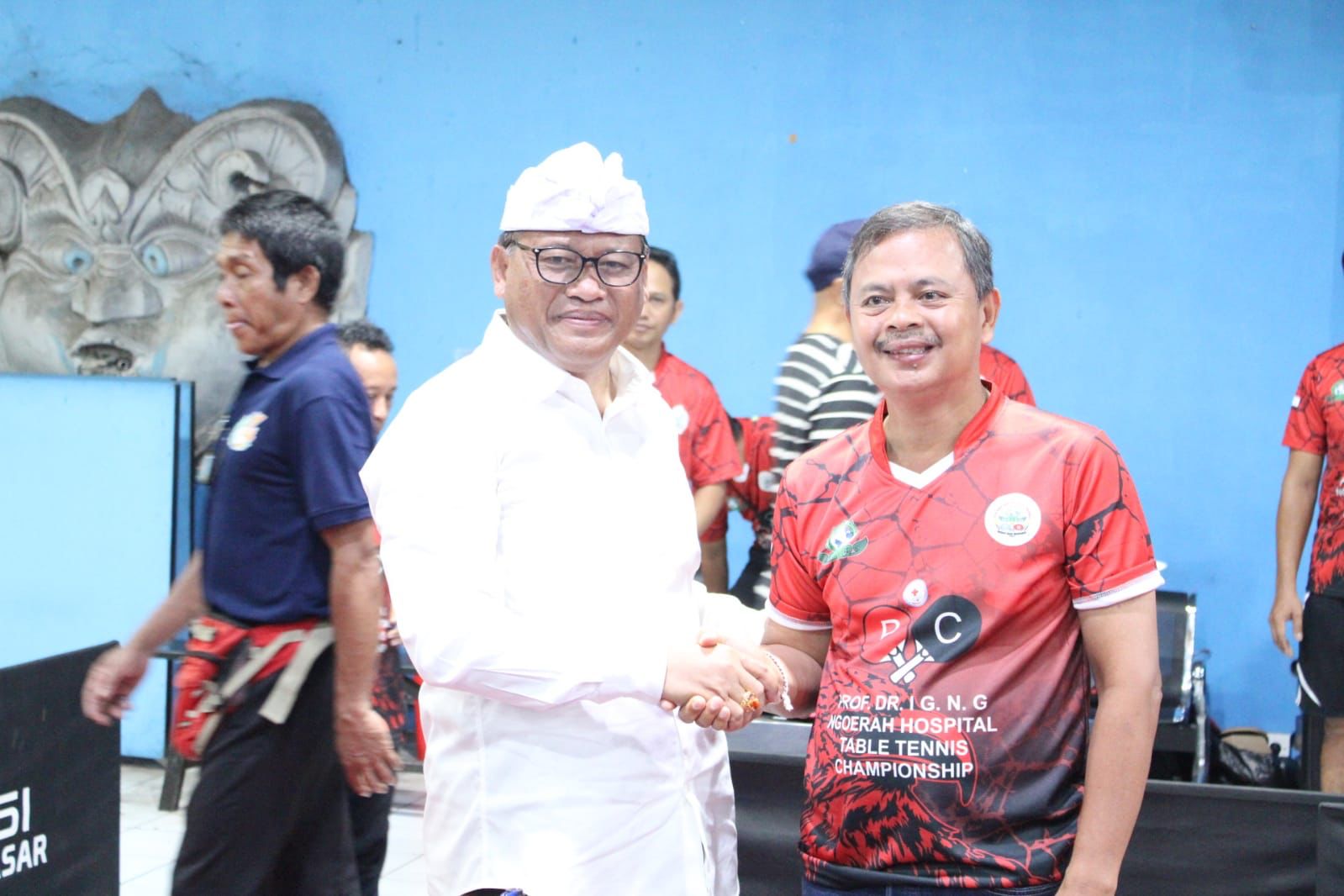 Sekda Alit Wiradana Buka Turnament Tenis Meja Proton Cup RSUP Prof. Ngoerah 2023