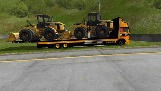 mod bussid hino profia selfloader muatan dozer Download MOD Truck Hino Profia Selfloader Angkut Bulldozer BUSSID By BRONFIRE