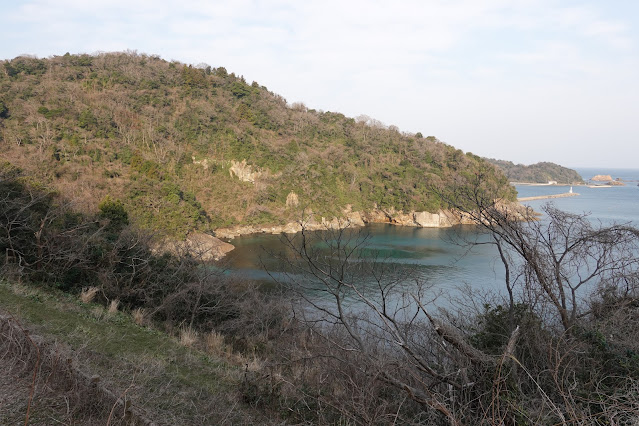 島根県松江市美保関町七類 法田コース中間地点ながめのいい展望台からの眺望