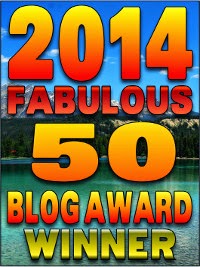 Winner - 2014 Fabulous 50 Blog Awards