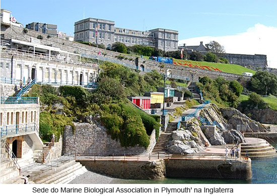 Sede do Marine Biological Association in Plymouth' na Inglaterra