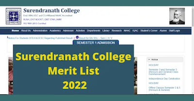 surendranath-college-merit-list-2022