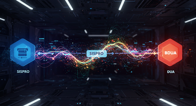 Flujo de información de seguridad social a través del SISPRO, RUAF y BDUA