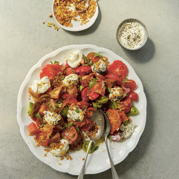 Tomatoes with whipped feta Recipe