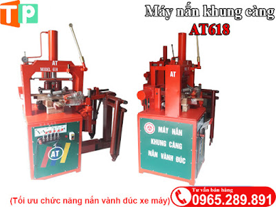 Nắn vành đúc xe máy - Máy AT618