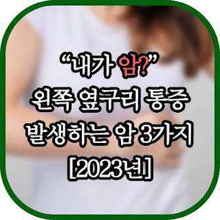 왼쪽 옆구리 통증 썸네일