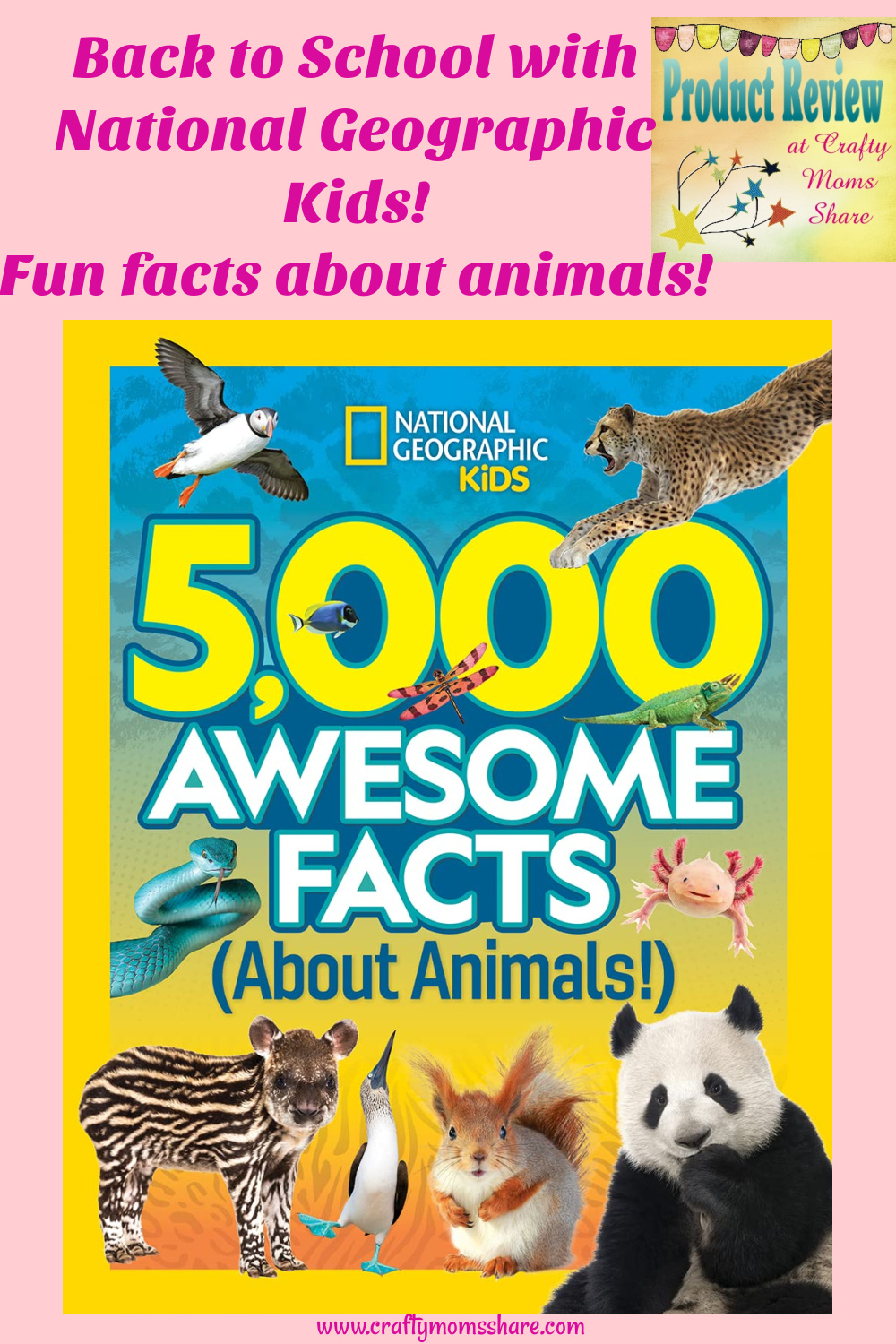 Crafty Moms Share: Fun Animal Facts --Back to School with National  Geographic Kids