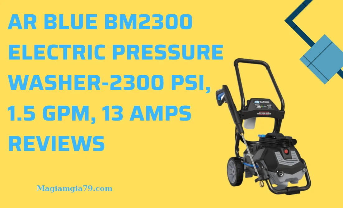 AR Blue BM2300 Electric Pressure Washer-2300 PSI