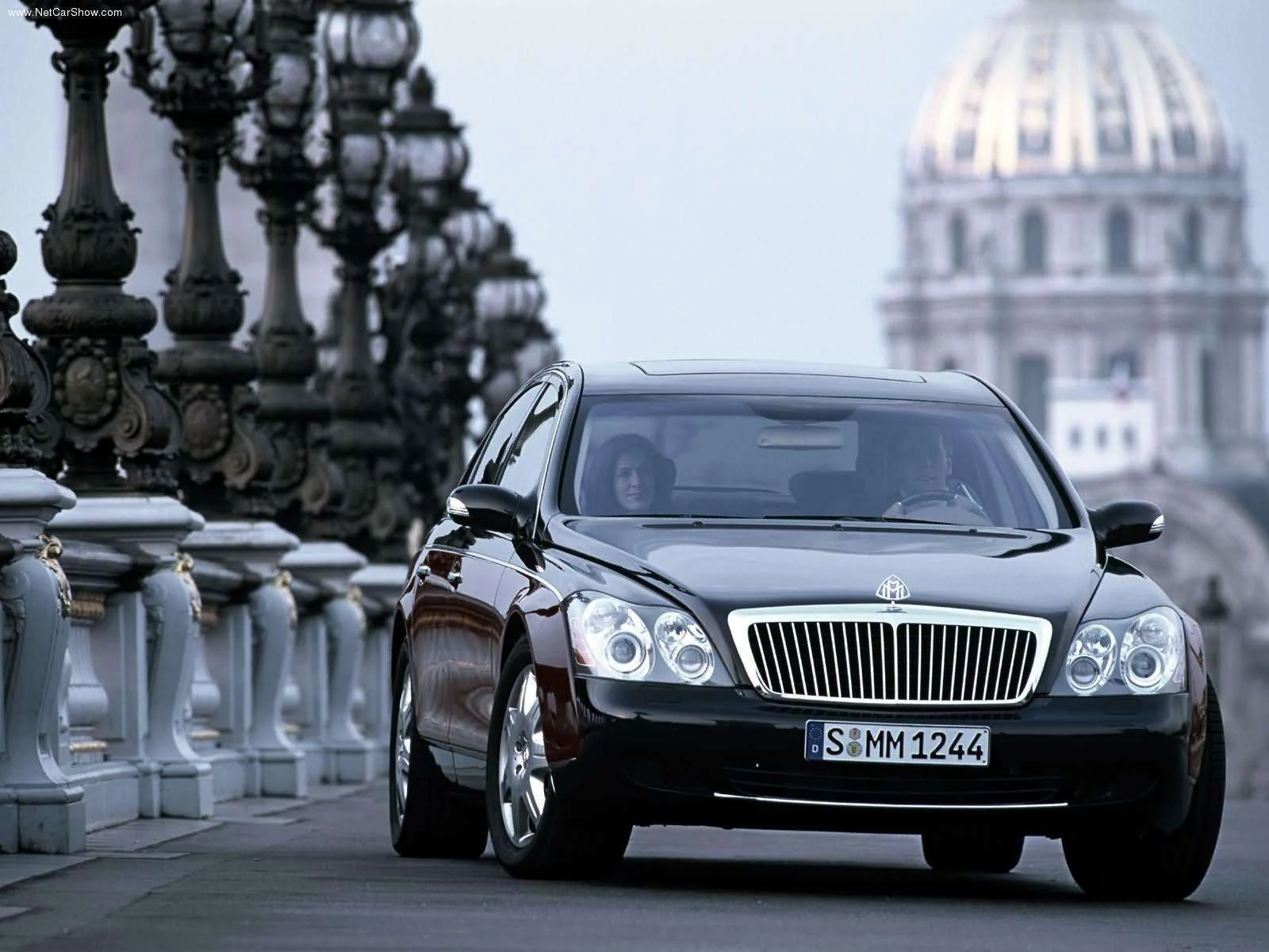 Hình ảnh xe sang Maybach 57 2002 & nội ngoại thất