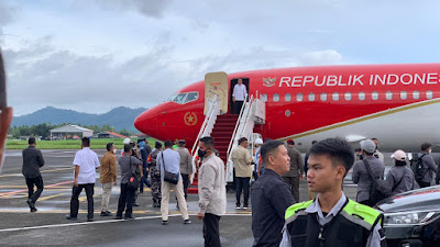 Presiden RI Kunjungan Kerja Ke Wilayah Sulawesi Utara 