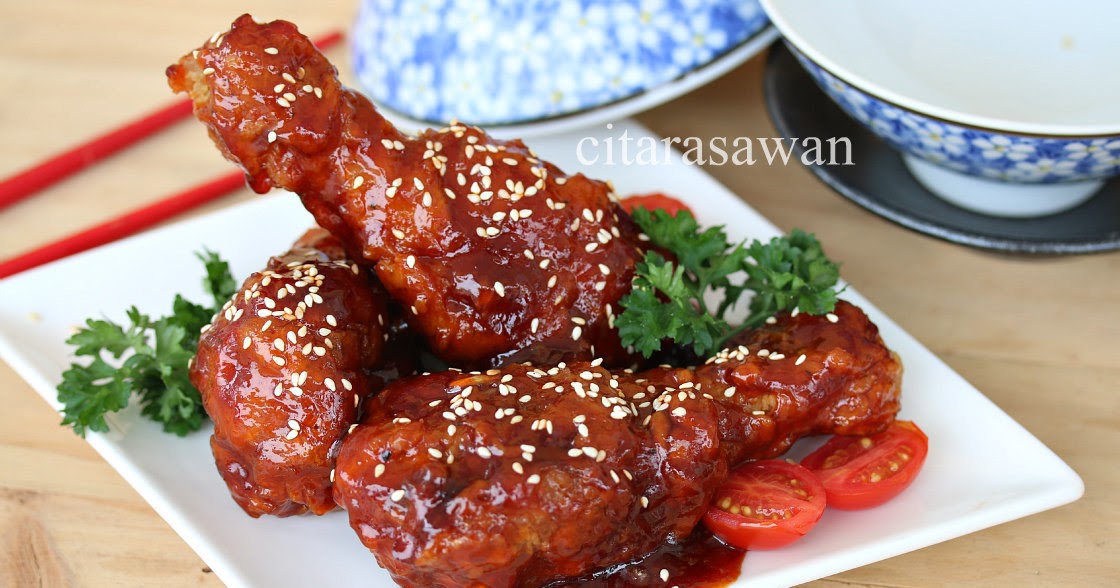 Resepi Ayam Goreng Korea / Korean Fried Chicken  Resipi 