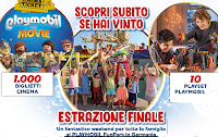 Logo Natale con Playmobil: vinci 1000 biglietti cinema, Playset e weekend Playmobil Germania