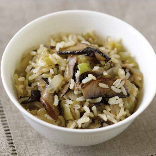 savory brown rice