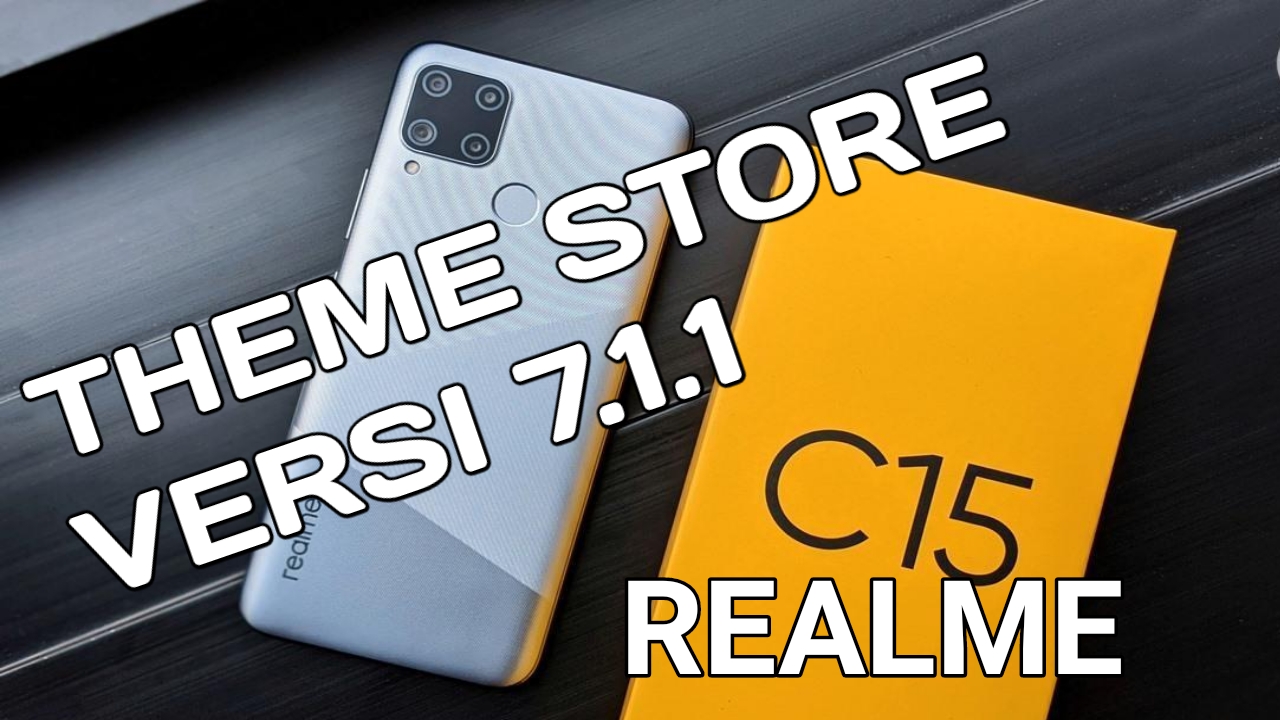 Cara Update Theme Store 7.1.1 Realme 