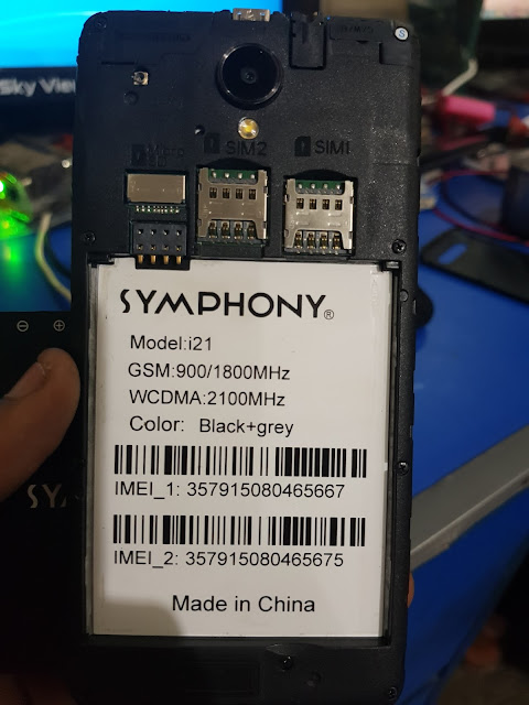 SYMPHONY i21 FLASH FILE FIRMWARE SPD PAC HW1_V6  100% TESTED
