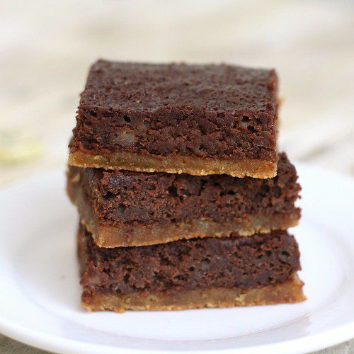 Black and Tan Brownies Recipe