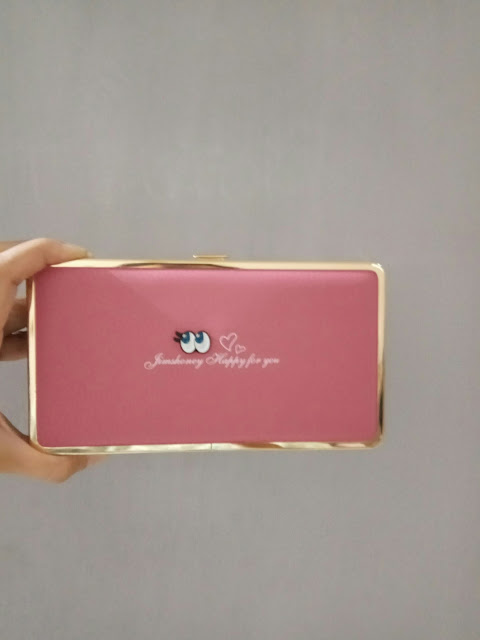 Jims Honey Abbey Wallet warna hot pink