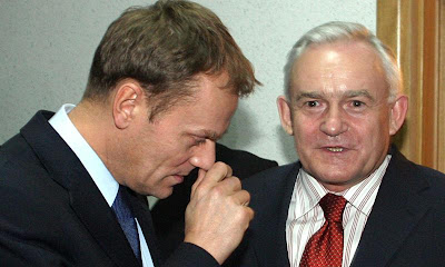 Leszek Miller i Donald Tusk