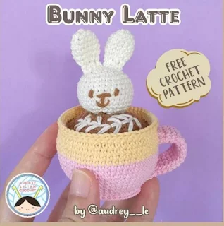 PATRON GRATIS TAZA CON CONEJO AMIGURUMI 62077