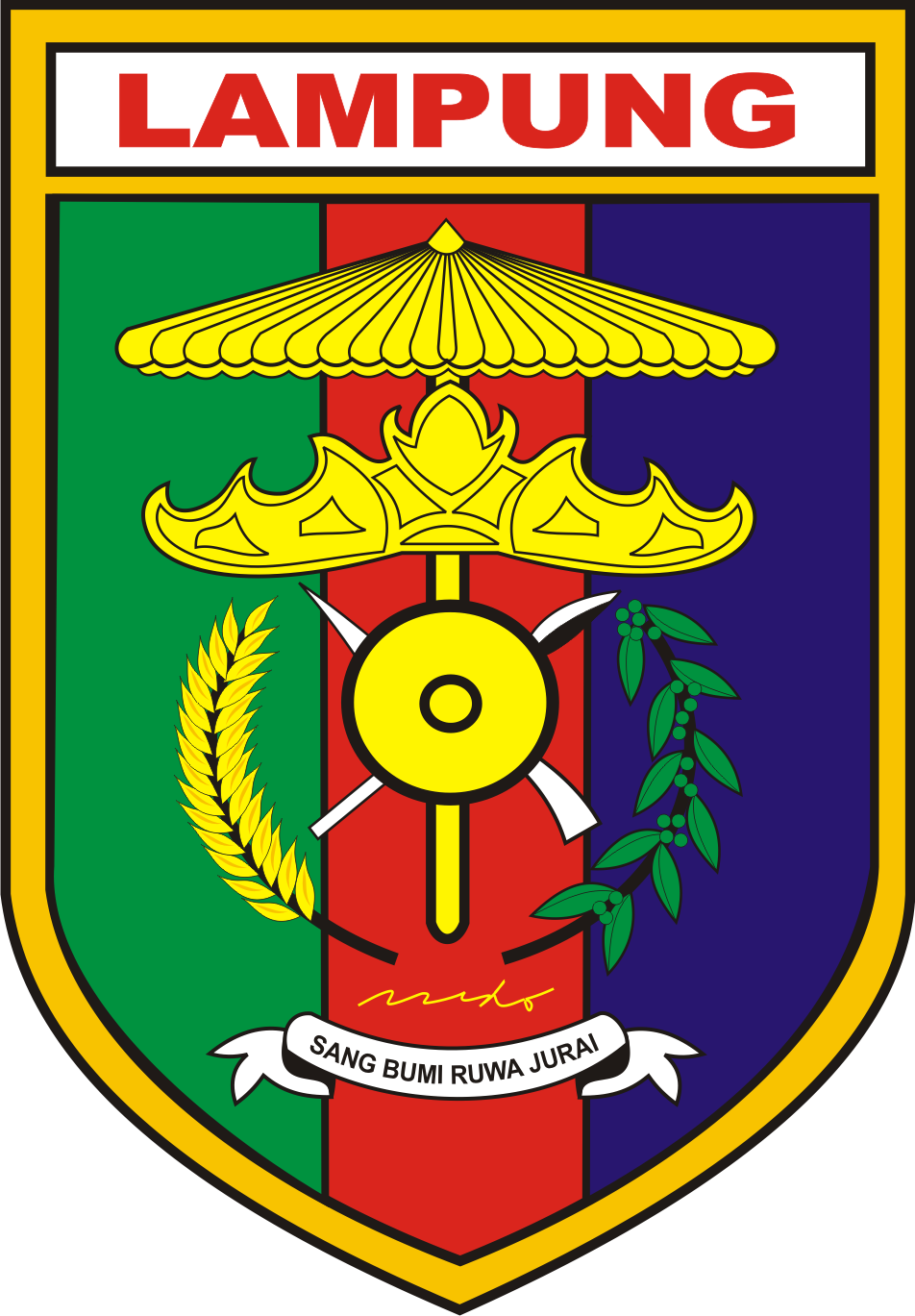  Lambang Provinsi Lampung  Kumpulan Logo Indonesia