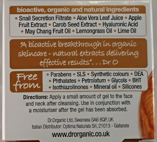 DR. ORGANIC Snail Gel