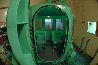 Gas chamber at San Quentin State Prison