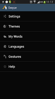 Swype Keyboard 1.6.5 ScreenShot