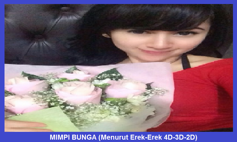 MIMPI BUNGA  Menurut Erek  Erek  4D 3D 2D ARTI MIMPI