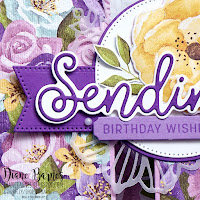 Fancy fold birthday card using Stampin Up Hues of Happiness paper, Sending Smiles stamps and die bundle, Stylish Shapes dies and Artistic dies.,  Card by Di Barnes - Independent Demonstrator in Sydney Australia - fancy fold cards - cardmaking - stamps ink paper - stamping - colourmehappy