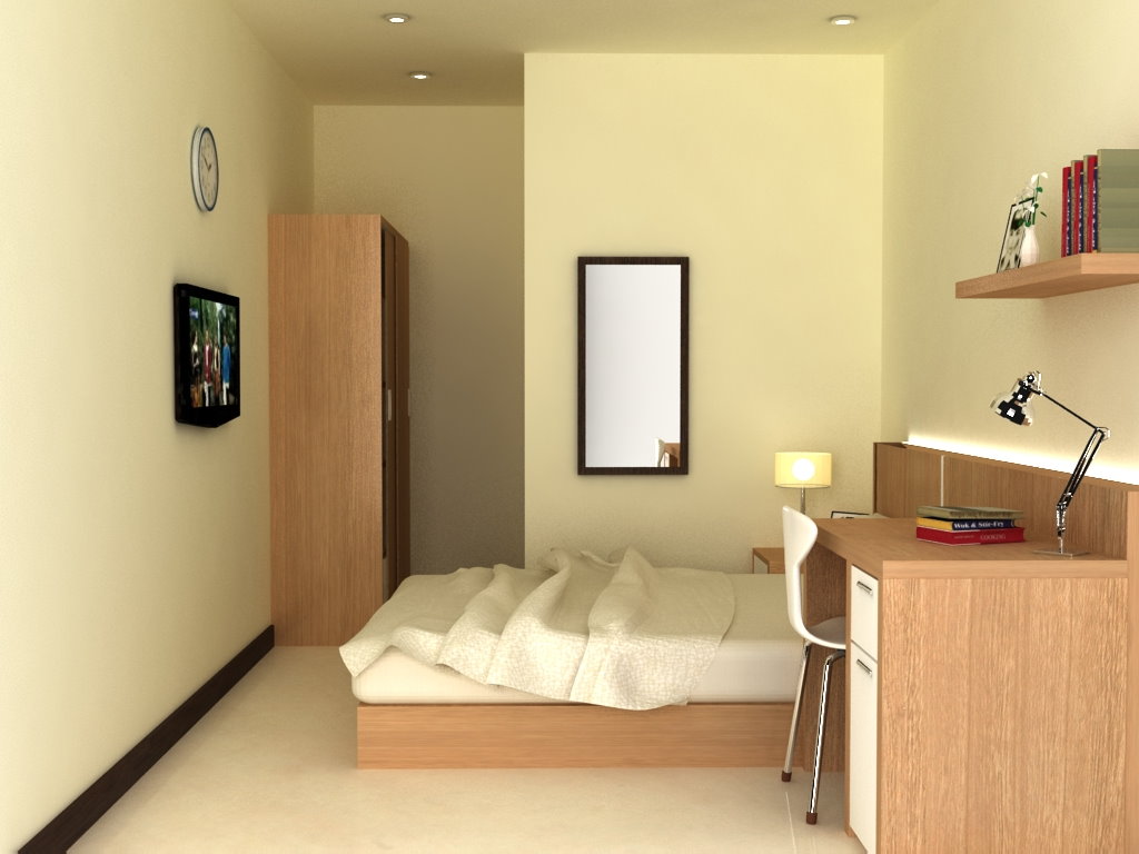 25 Desain Kamar Tidur Minimalis Ukuran 3x4 - Karya Minimalis