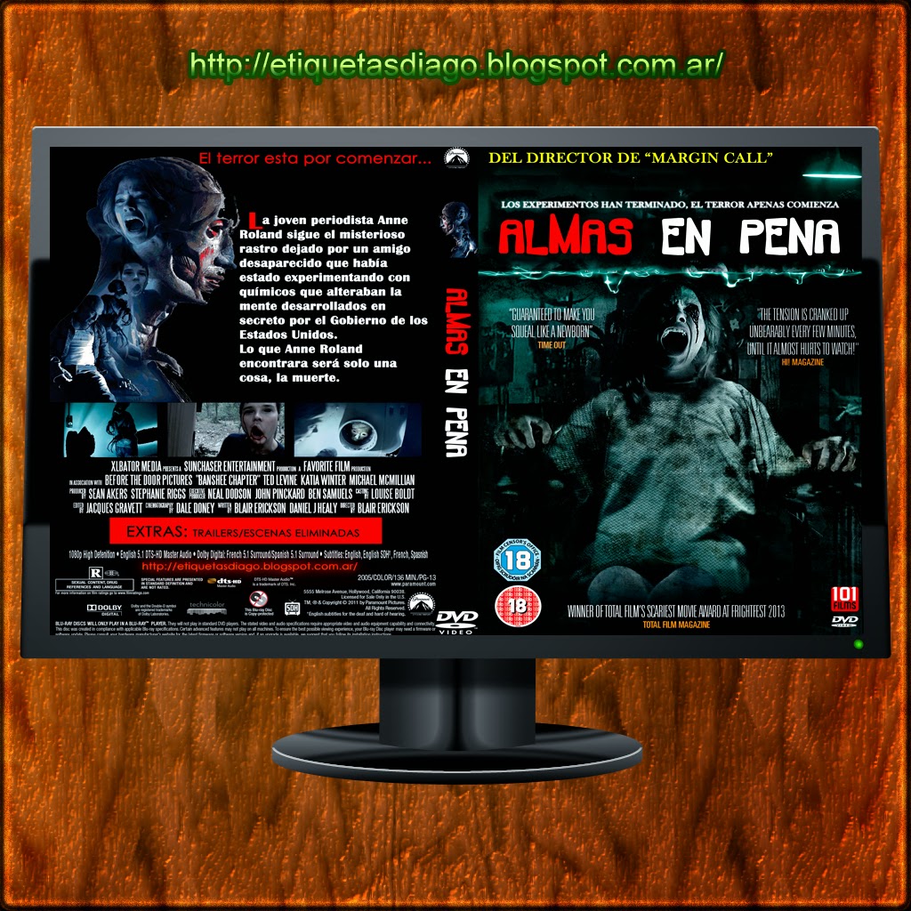 Almas en pena DVD COVER 