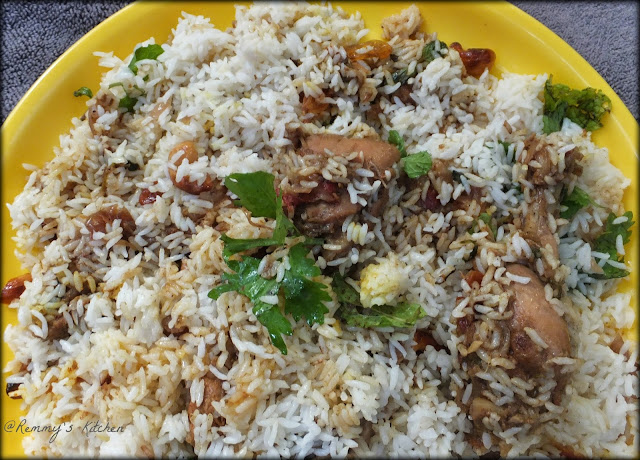 Thalassery chicken dum  biriyani