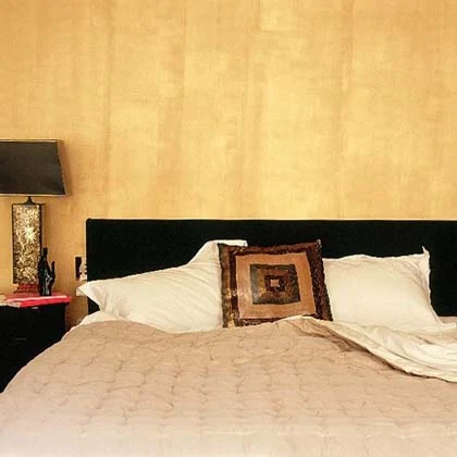 DECORACIÓN: DORMITORIOS EN COLOR ORO 