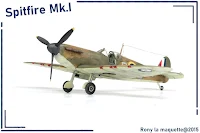 Spitfire Mk.I d'Airfix au 1/48.