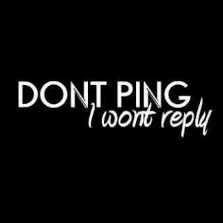 Picture Display Bbm don't ping i want reply