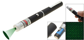 Green Laser Pointer with Star Projector