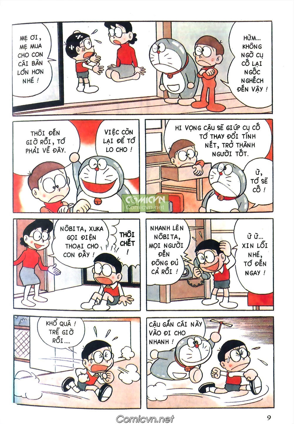 Doraemon màu chap 108 - Trang 7
