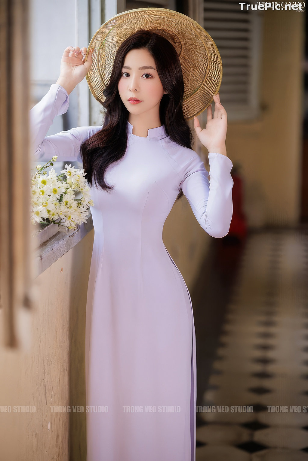 Image Vietnamese Model - Beautiful Girl and Daisy Flower - TruePic.net (129 pictures) - Picture-36