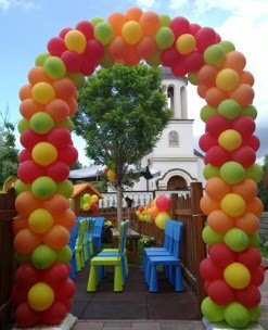 Ideas to decorate the garden for a children's party ~ Big Solutions