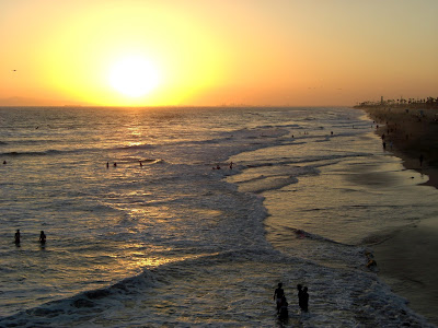 Good life Huntington Beach Sunset