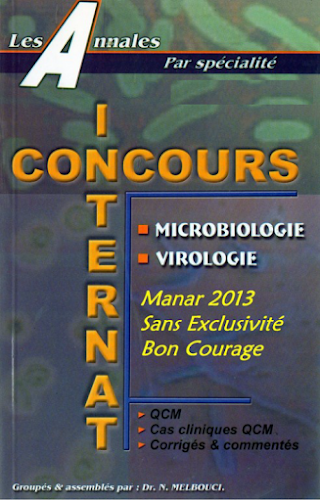 qcm microbiologie " serie verte , melbouci ''