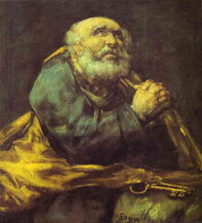 Goya, Repentant Saint Peter