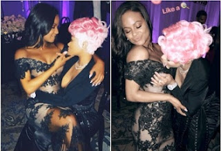 Blac Chyna and Christina Milan 